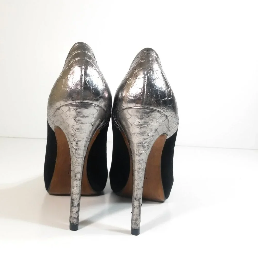 Alexandre Birman Women Snake Stiletto Pumps Sz 10